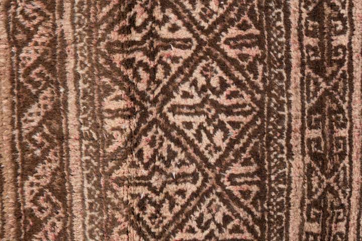 1' 10 x 3' 8 Hand Knotted Ultra Vintage Persian Wool Runner Rug