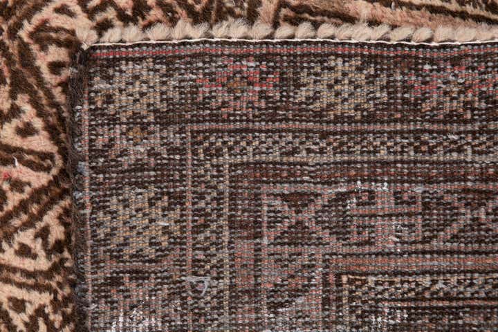 1' 10 x 3' 8 Hand Knotted Ultra Vintage Persian Wool Runner Rug