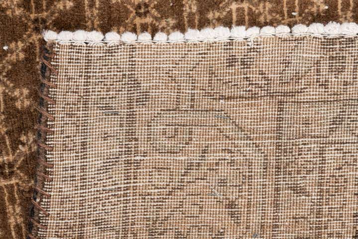 5' 1 x 10' 4 Hand Knotted Ultra Vintage Persian Wool Runner Rug