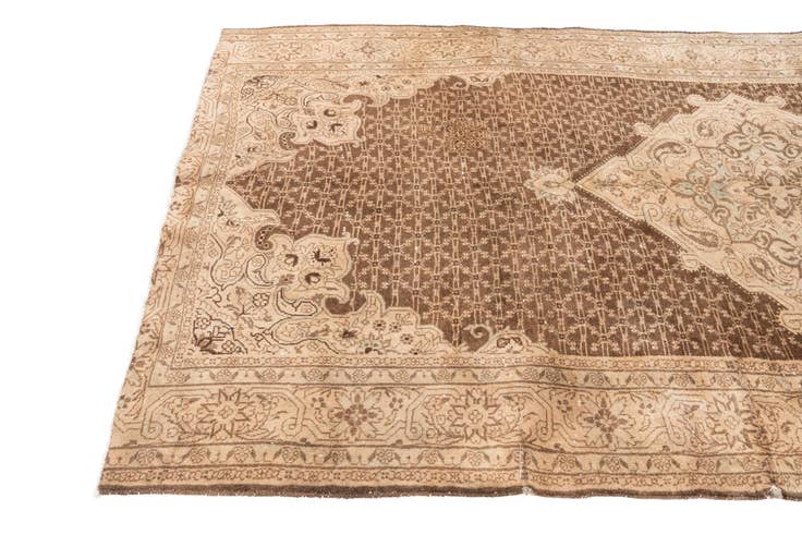 Detail image of 5' 1 x 10' 4 Hand Knotted Ultra Vintage Persian Wool Runner Rug
