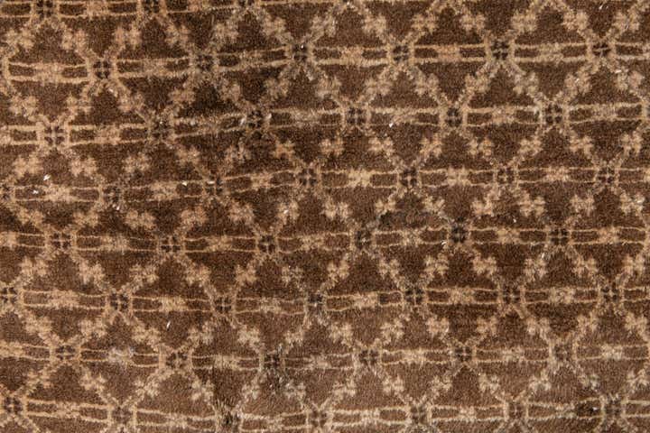 5' 1 x 10' 4 Hand Knotted Ultra Vintage Persian Wool Runner Rug