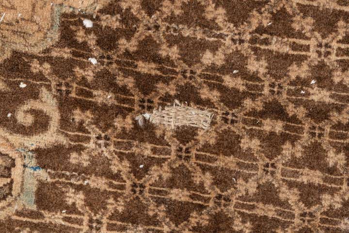 5' 1 x 10' 4 Hand Knotted Ultra Vintage Persian Wool Runner Rug