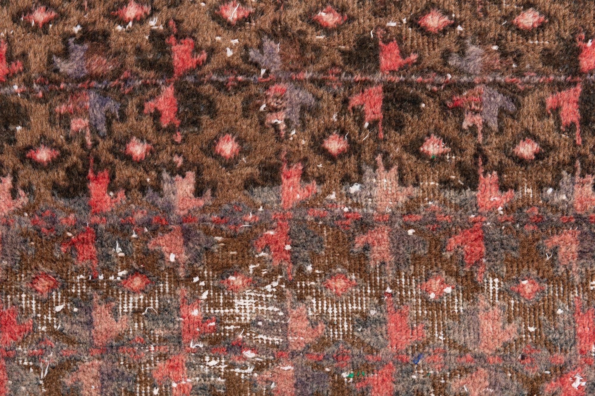 2' 8 x 5' 8 Hand Knotted Ultra Vintage Persian Wool Runner Rug