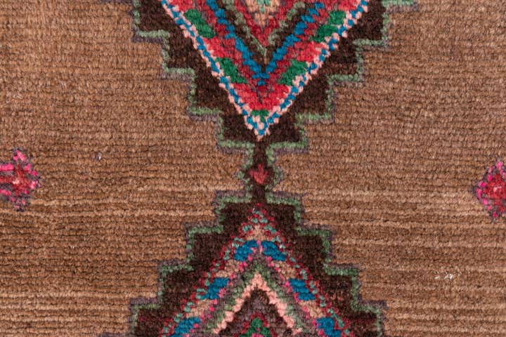 2' 3 x 5' 4 Hand Knotted Ultra Vintage Persian Wool Runner Rug