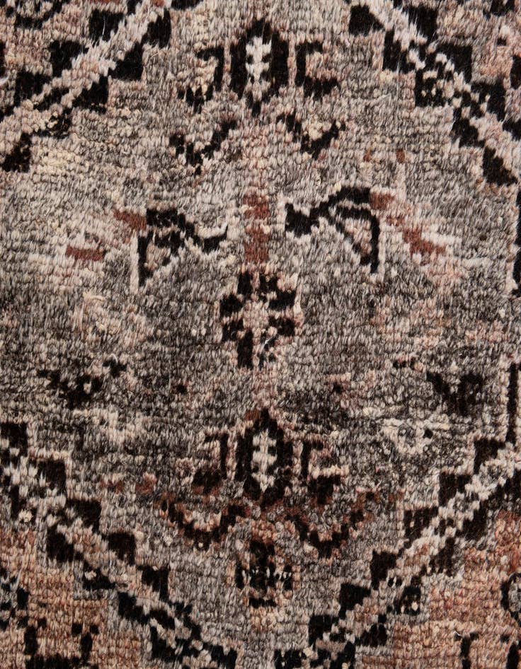 Detail image of 2' 10 x 6' 8  Hand Knotted Ultra Vintage Persian Wool Runner Rug