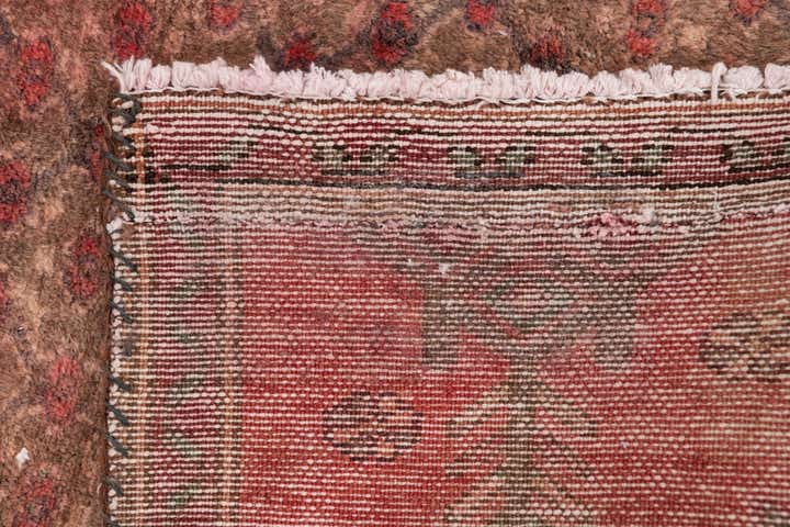 2' 8 x 9' 1 Hand Knotted Ultra Vintage Persian Wool Runner Rug