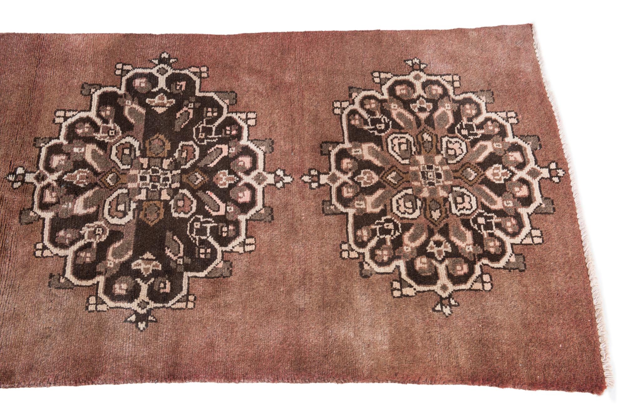 2' 3 x 7' Hand Knotted Ultra Vintage Persian Wool Runner Rug