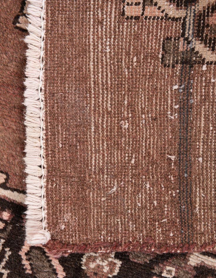 Detail image of 2' 3 x 7'  Hand Knotted Ultra Vintage Persian Wool Runner Rug