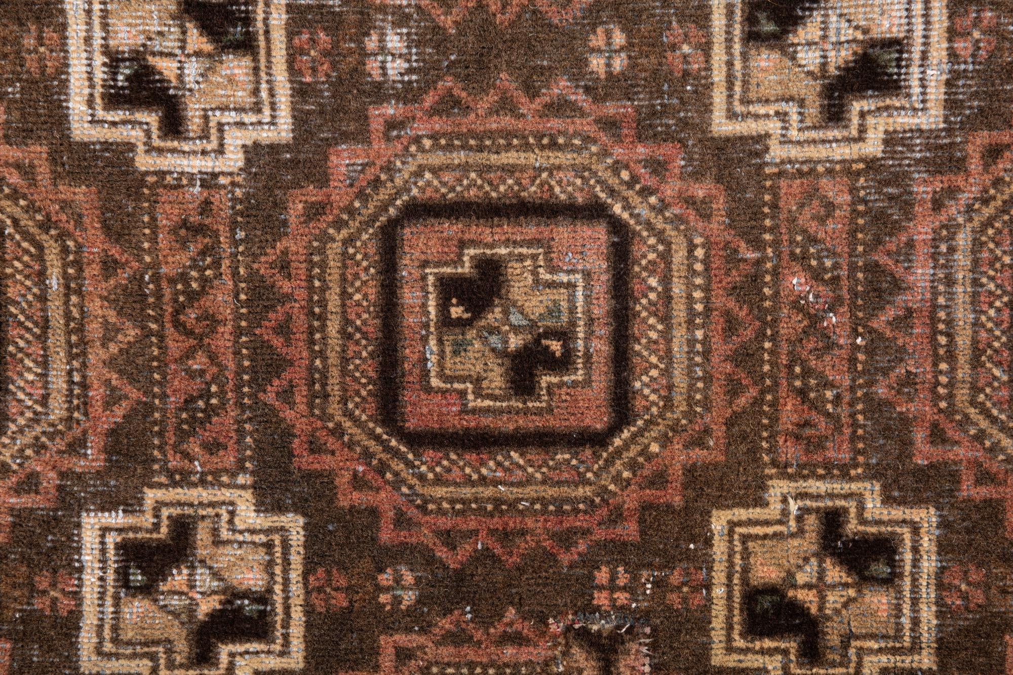 2' 8 x 5' 9 Hand Knotted Ultra Vintage Persian Wool Runner Rug