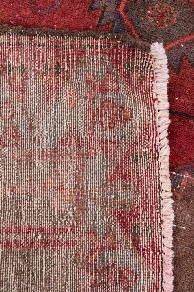 3' 6 x 10' 5 Hand Knotted Ultra Vintage Persian Wool Runner Rug