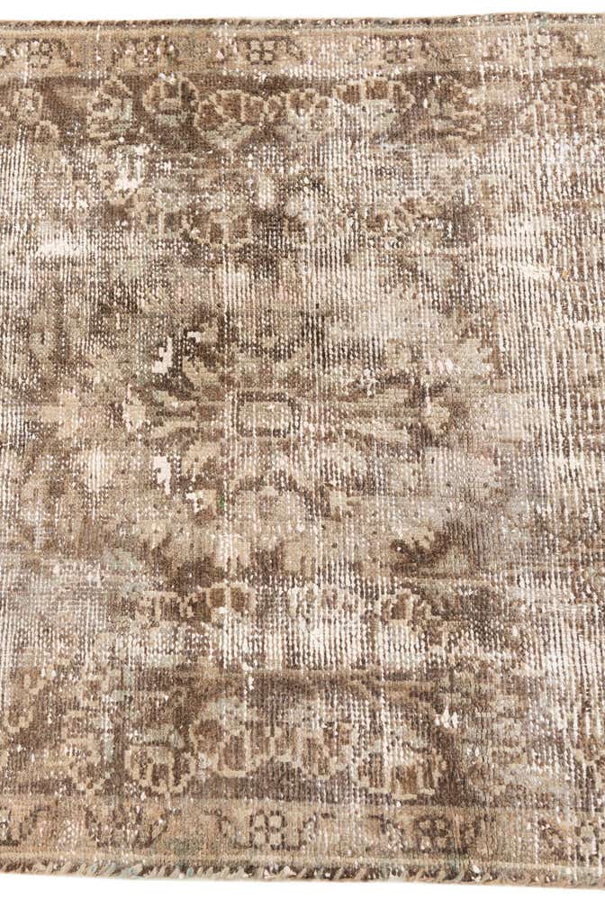 2' 2 x 9' 5 Hand Knotted Ultra Vintage Persian Wool Runner Rug