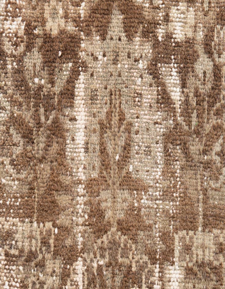 Detail image of 2' 2 x 9' 5  Hand Knotted Ultra Vintage Persian Wool Runner Rug