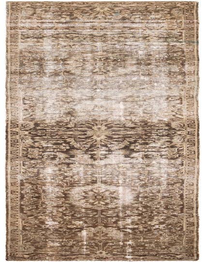 Detail image of 2' 2 x 9' 5 Hand Knotted Ultra Vintage Persian Wool Runner Rug