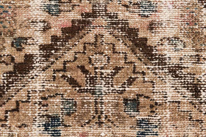 3' 2 x 6' 6 Hand Knotted Ultra Vintage Persian Wool Runner Rug