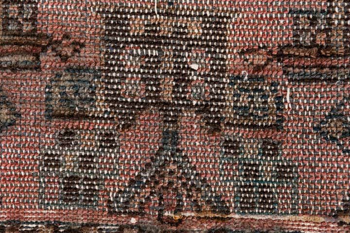 3' 5 x 9' 9 Hand Knotted Ultra Vintage Persian Wool Runner Rug