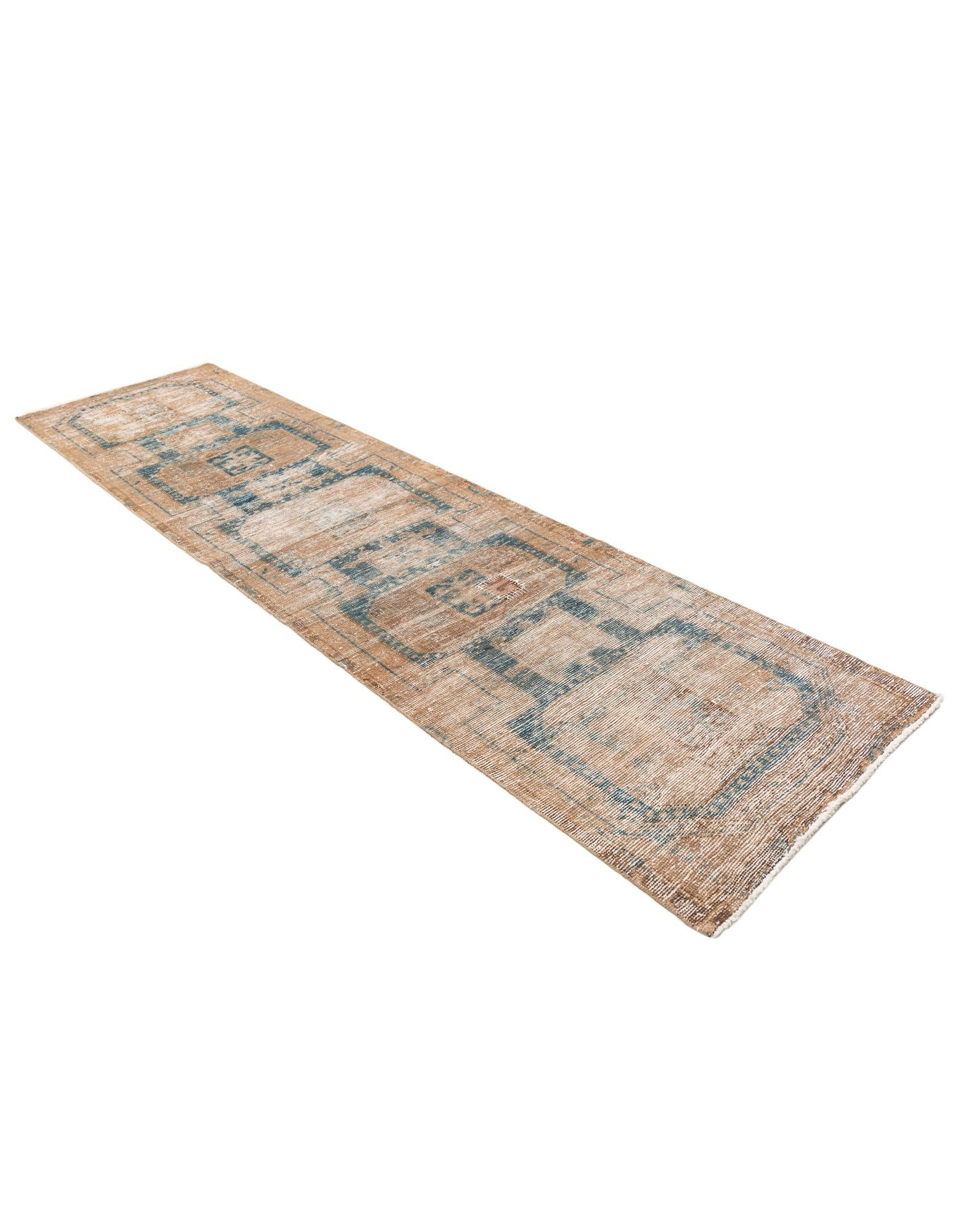 2' 7 x 10' Hand Knotted Ultra Vintage Persian Wool Runner Rug