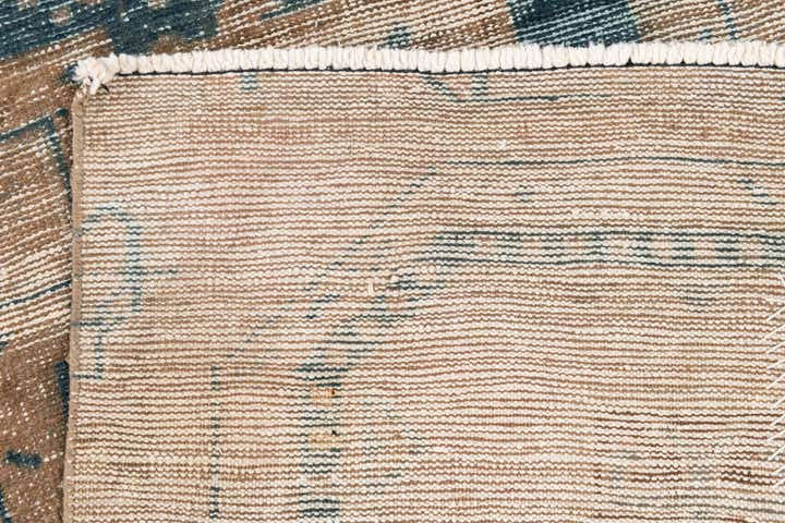 2' 7 x 10' Hand Knotted Ultra Vintage Persian Wool Runner Rug