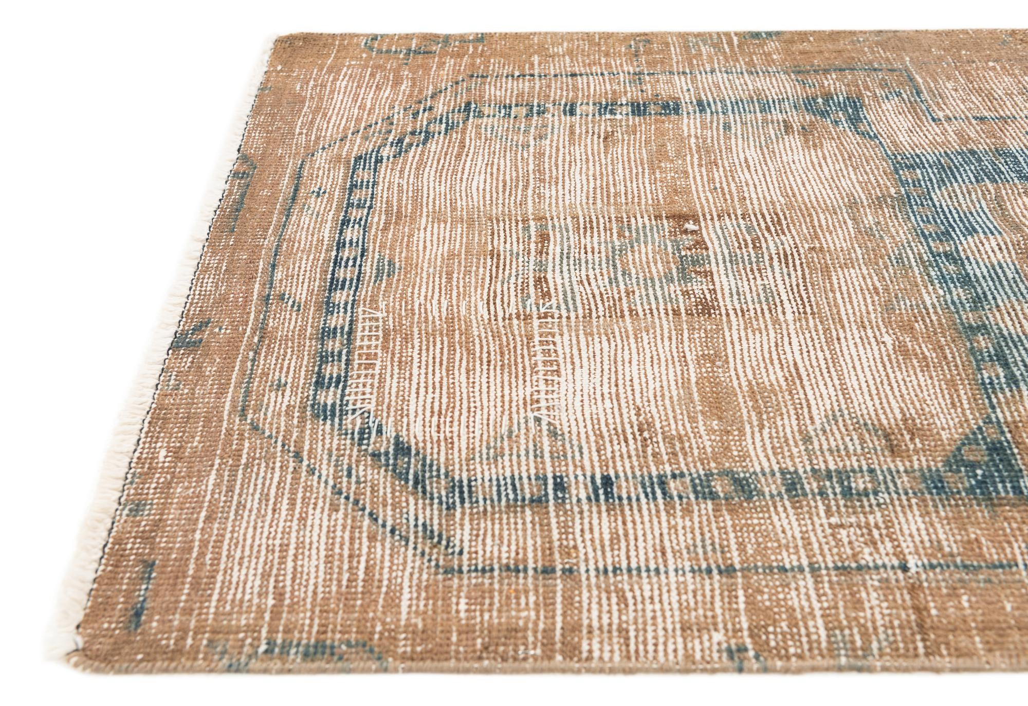 2' 7 x 10' Hand Knotted Ultra Vintage Persian Wool Runner Rug