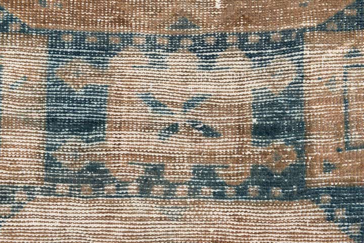 2' 7 x 10' Hand Knotted Ultra Vintage Persian Wool Runner Rug