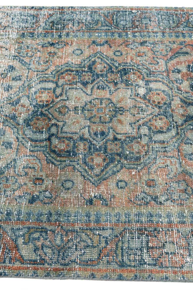 3' 1 x 8' 1 Hand Knotted Ultra Vintage Persian Wool Runner Rug
