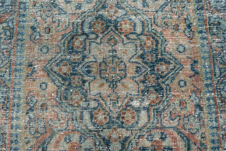 3' 1 x 8' 1 Hand Knotted Ultra Vintage Persian Wool Runner Rug