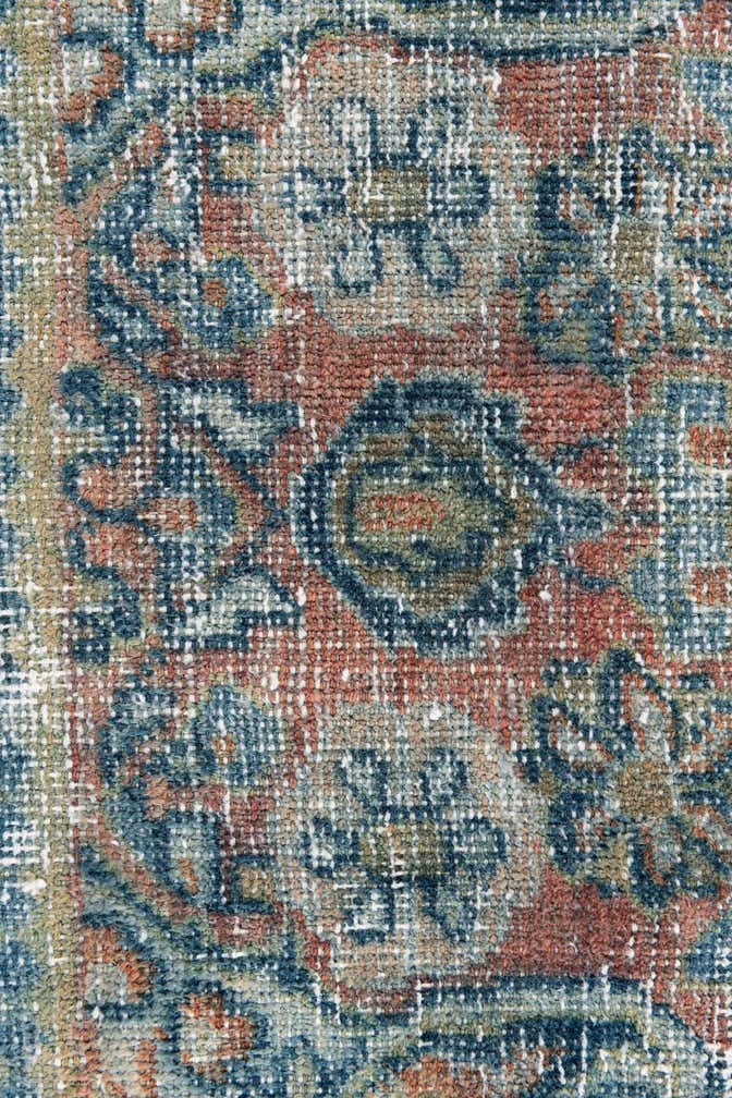 3' 1 x 8' 1 Hand Knotted Ultra Vintage Persian Wool Runner Rug