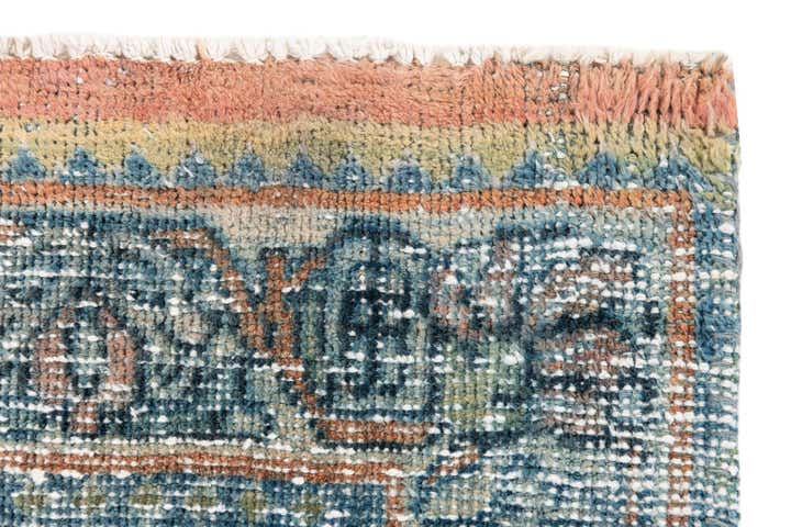 3' 1 x 8' 1 Hand Knotted Ultra Vintage Persian Wool Runner Rug