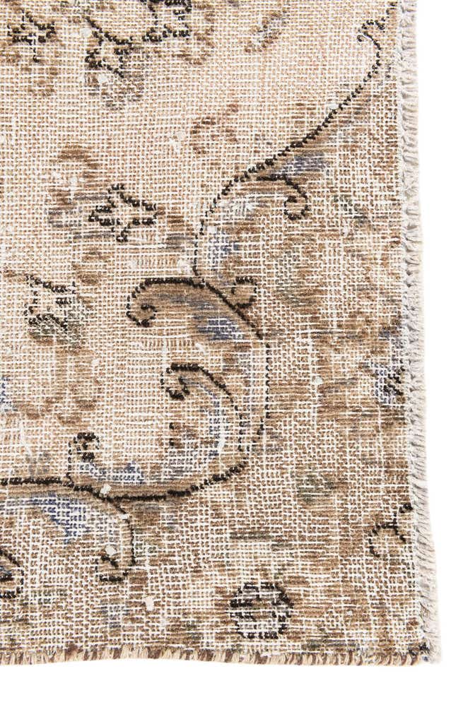 2' 9 x 9' 7 Hand Knotted Ultra Vintage Persian Wool Runner Rug