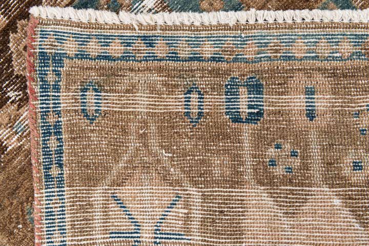 2' 10 x 7' 6 Hand Knotted Ultra Vintage Persian Wool Runner Rug