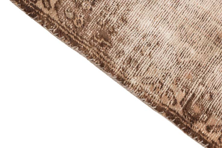 Detail image of 4' 9 x 9' 7 Hand Knotted Ultra Vintage Persian Wool Runner Rug