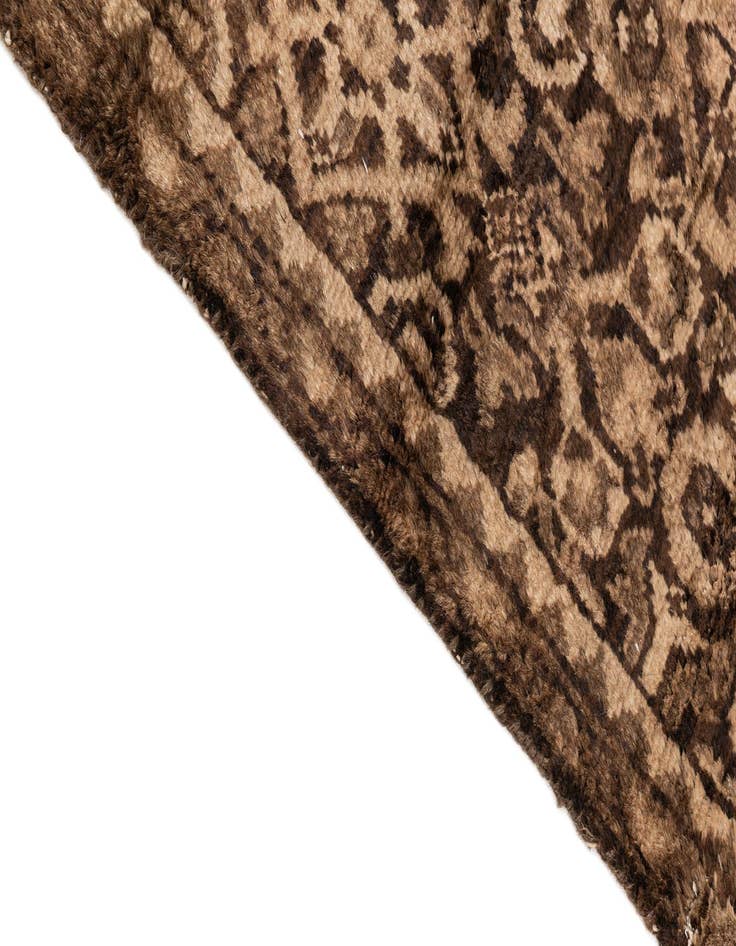 Detail image of 2' 10 x 11' 6  Hand Knotted Ultra Vintage Persian Wool Runner Rug