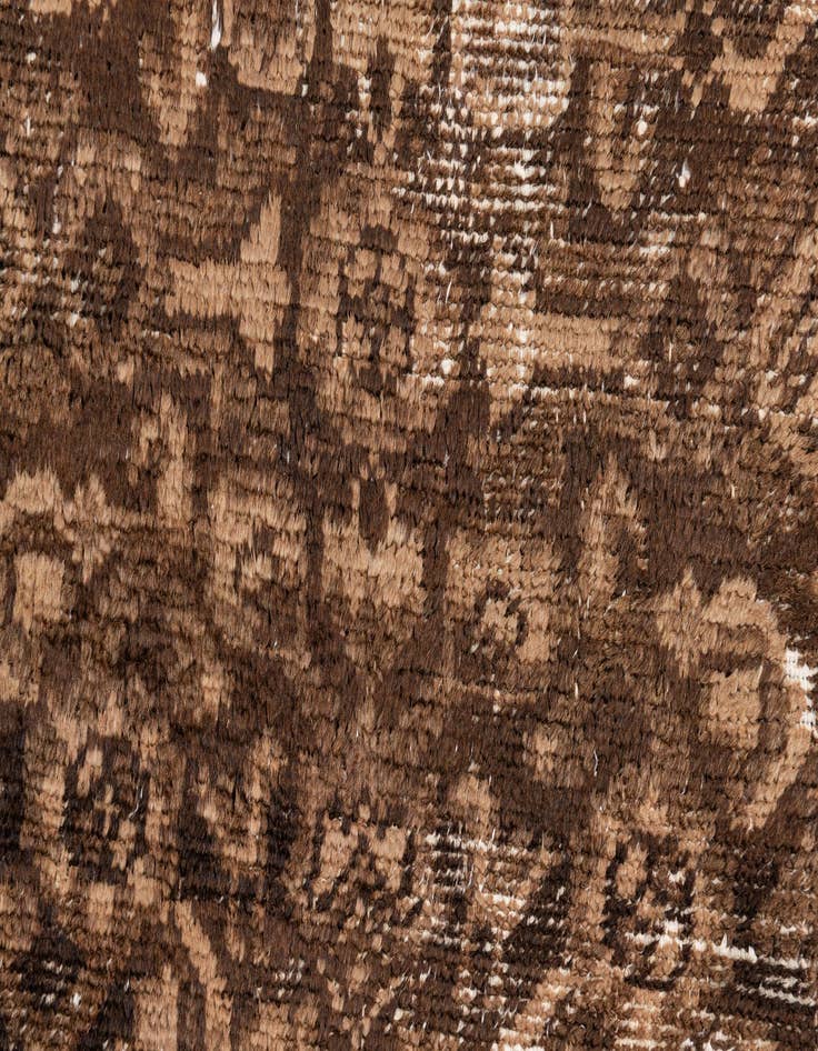 Detail image of 2' 10 x 11' 6  Hand Knotted Ultra Vintage Persian Wool Runner Rug