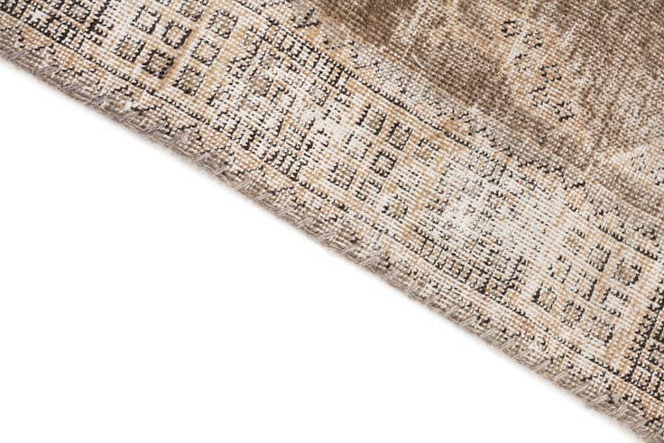 Detail image of 2' 9 x 11' 4 Hand Knotted Ultra Vintage Persian Wool Runner Rug