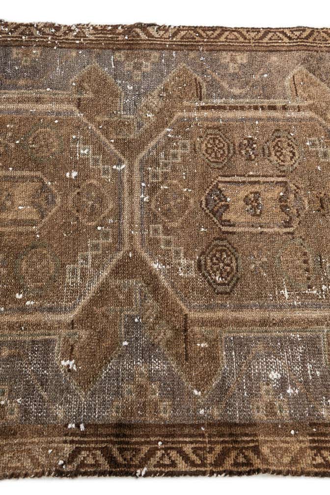 85cm x 185cm anudado a mano Ultra Vintage Alfombra Persa Lana Pasillera