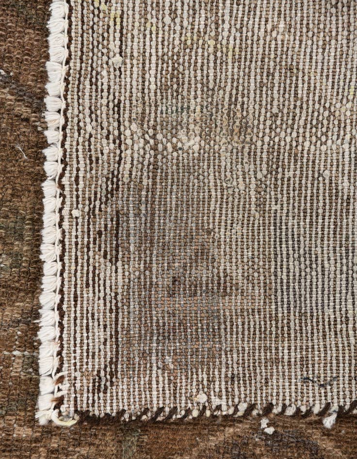 Detail image of 2' 10 x 6'  Hand Knotted Ultra Vintage Persian Wool Runner Rug