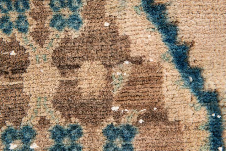 4' 2 x 8' 6 Hand Knotted Ultra Vintage Persian Wool Runner Rug