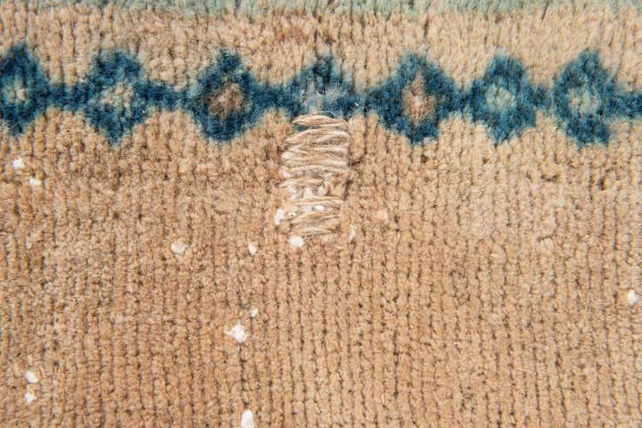 4' 2 x 8' 6 Hand Knotted Ultra Vintage Persian Wool Runner Rug