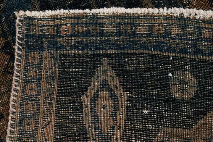 3' 5 x 9' Hand Knotted Ultra Vintage Persian Wool Runner Rug