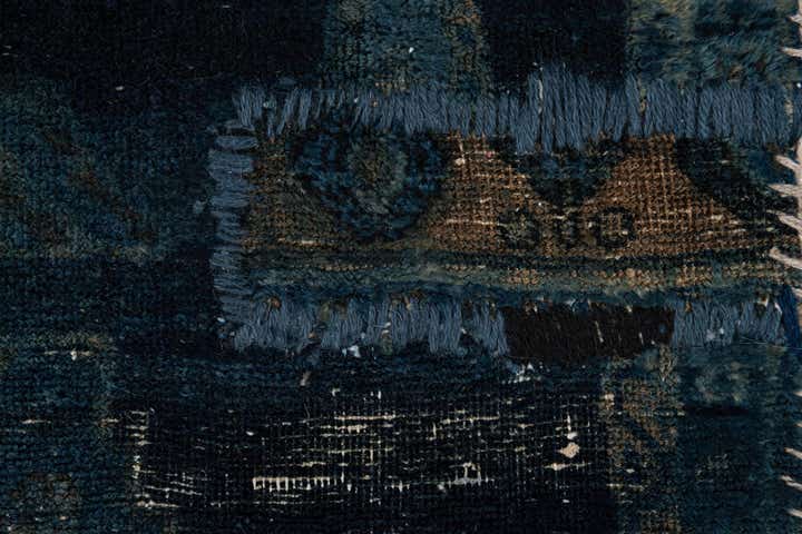 3' 5 x 9' Hand Knotted Ultra Vintage Persian Wool Runner Rug