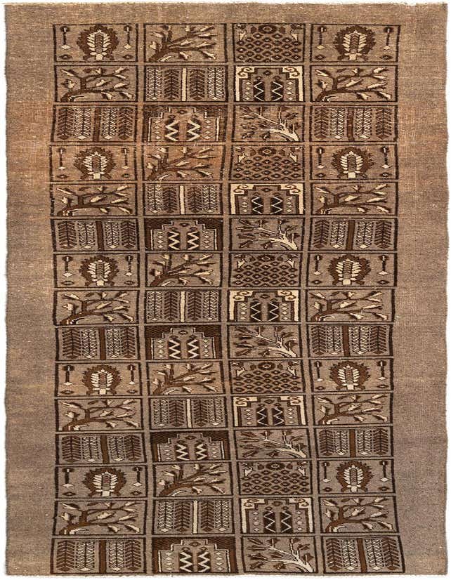 Primary image 3' 5 x 11' 1 Vintage Wool Runner Rug