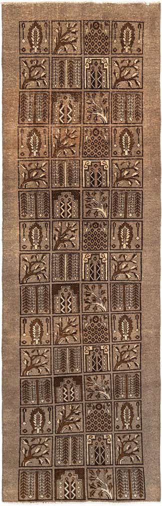3' 5 x 11' 1 Vintage Wool Runner Rug