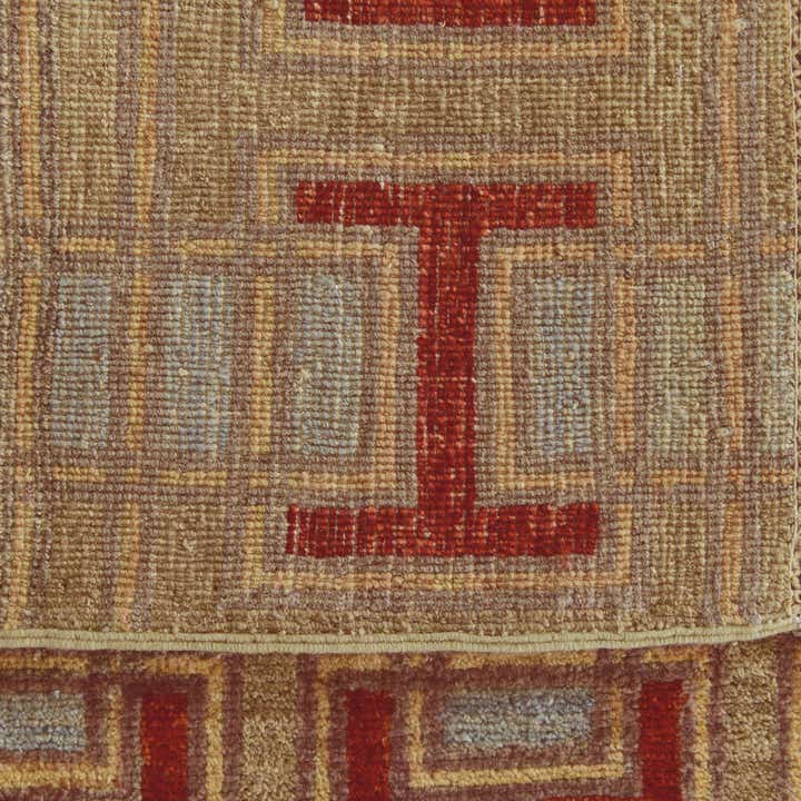 3' 1 x 11' 10 Hand Knotted Ziegler Modern Runner Rug