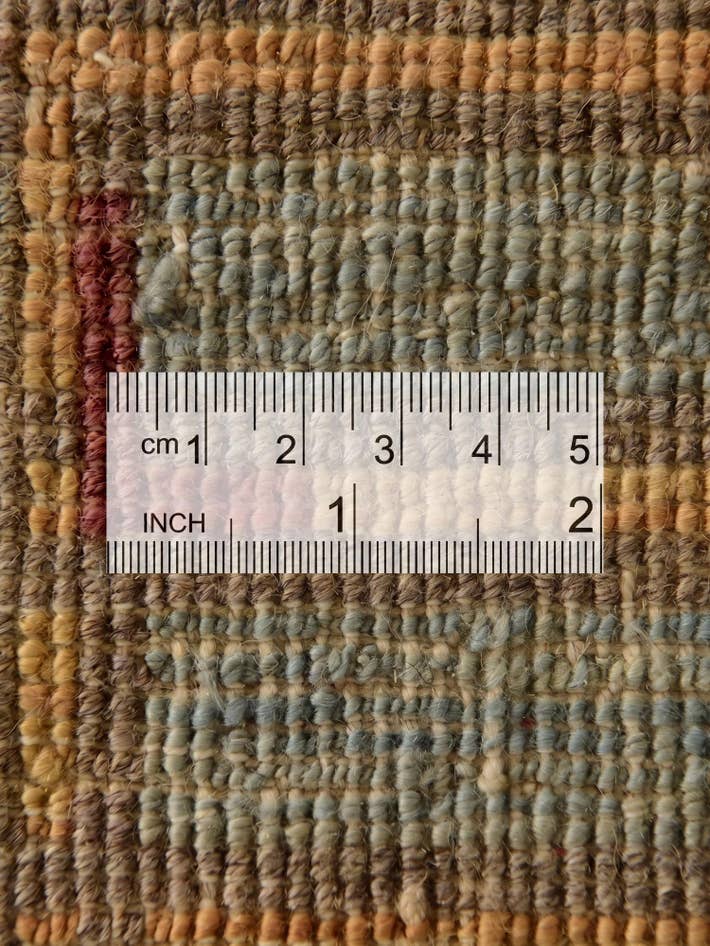 Detail image of 3' 1 x 11' 10 Hand Knotted Ziegler Modern Runner Rug