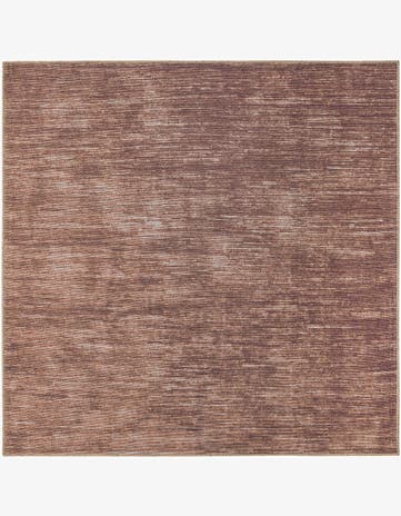 Brown Asha Square Rug