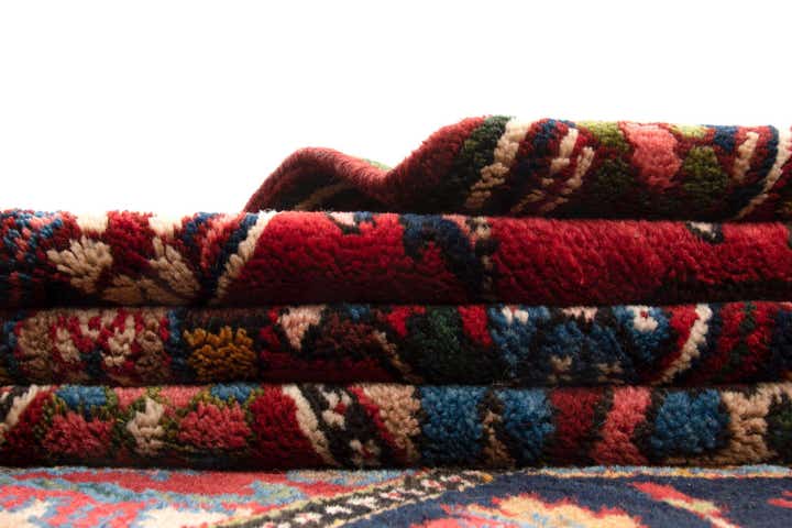 12' 10 x 14' 6 Bachtiar Wool Square Rug
