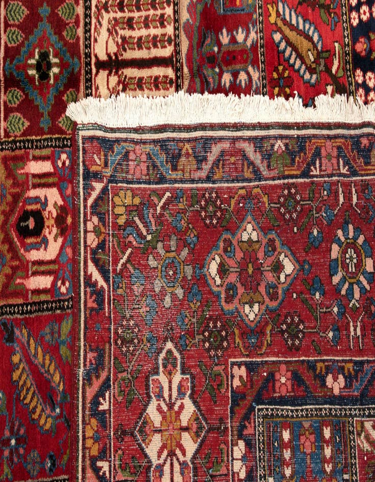 Detail image of 12' 10 x 14' 6 Bachtiar Wool Square Rug