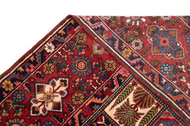 12' 10 x 14' 6 Bachtiar Wool Square Rug