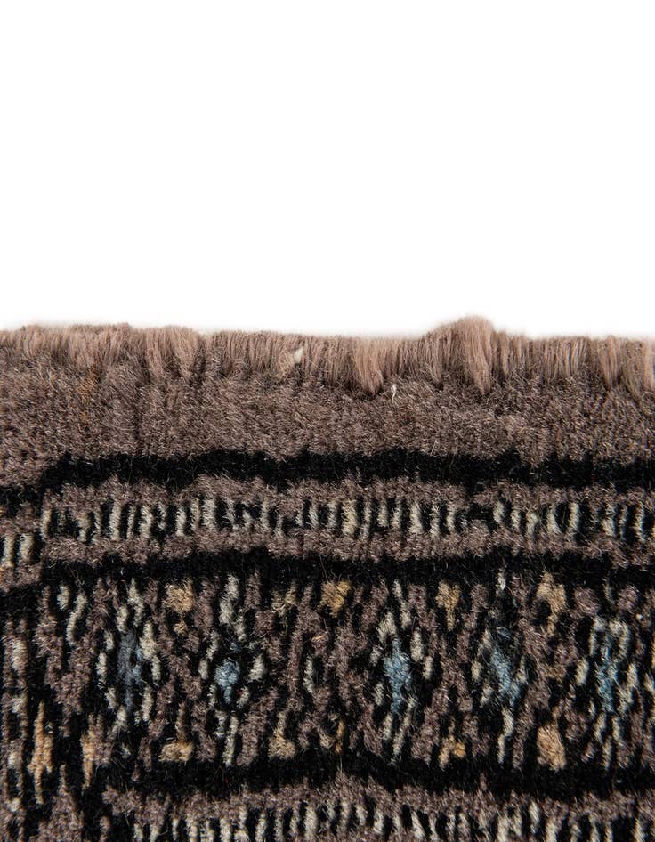 Detail image of 1' 1 x 1' 1 Hand Knotted Bokhara Oriental Wool Square Rug