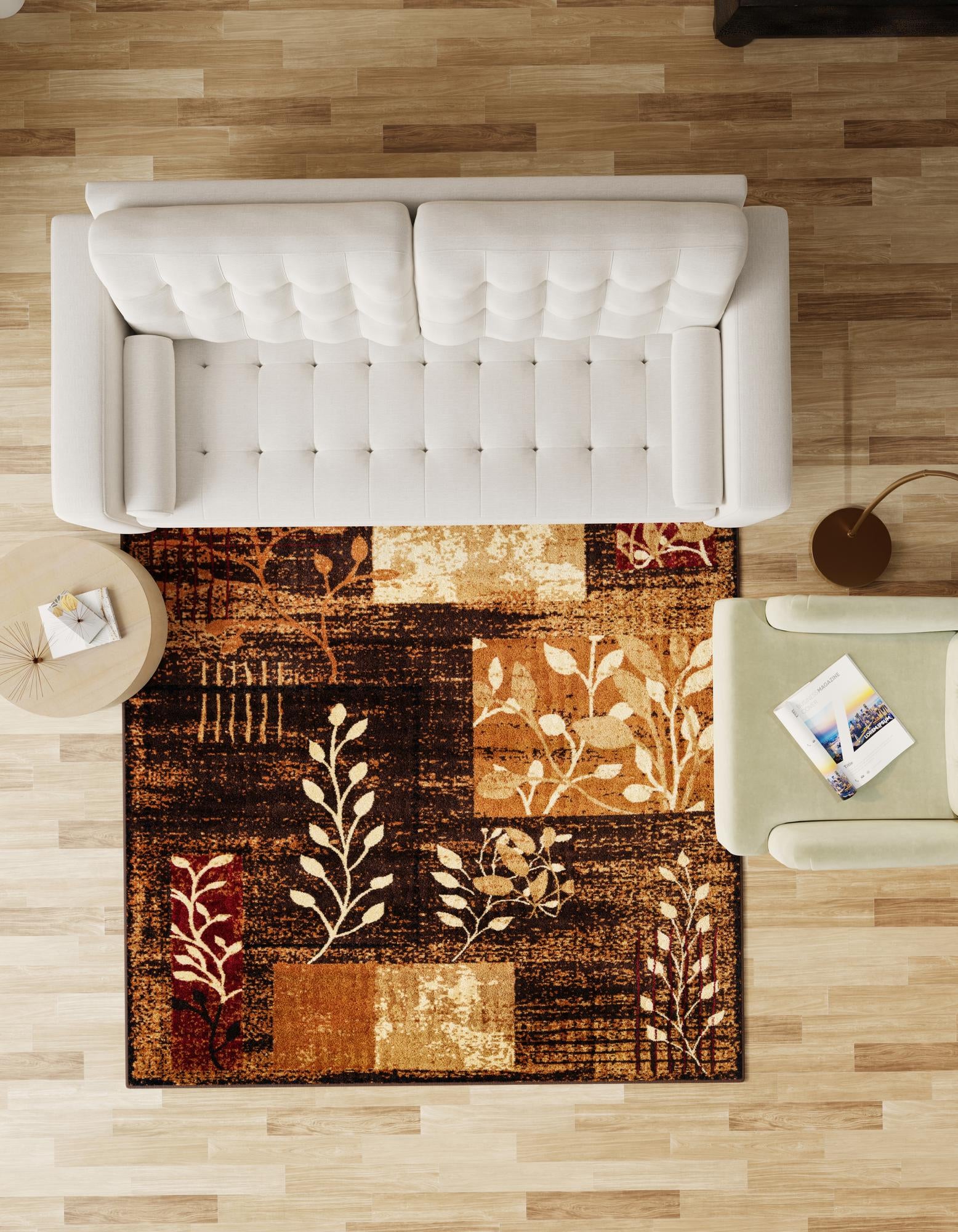 6' 1 x 6' 1 Cafe Square Rug