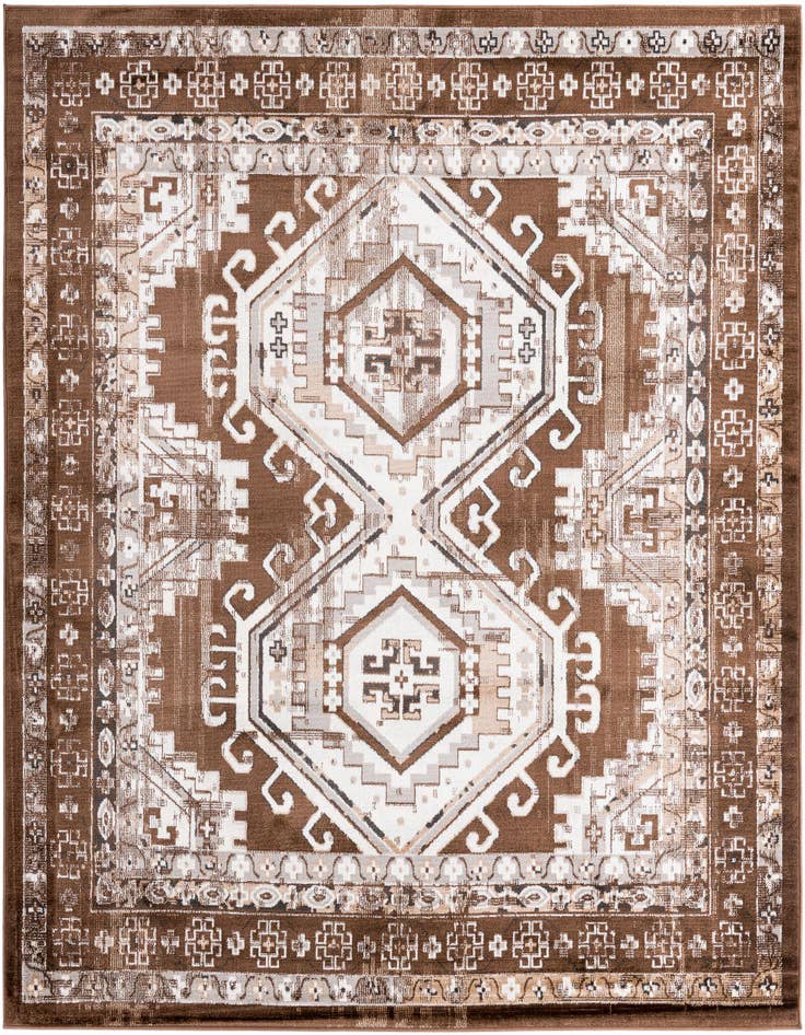 Detail image of 7' 10 x 7' 10 Charlotte Square Rug
